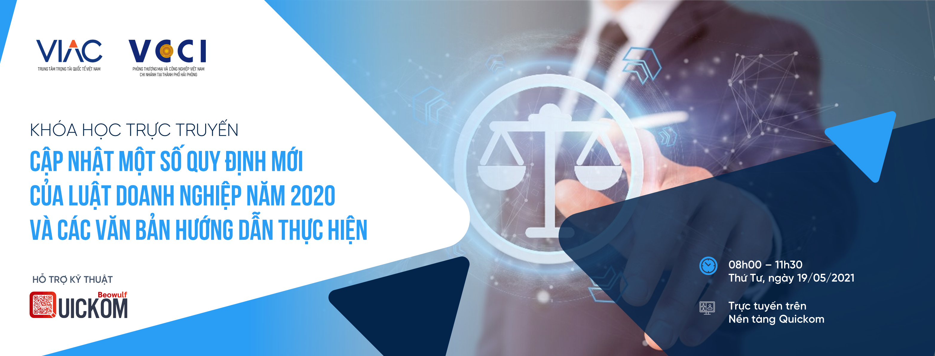 Khóa học trực tuyến Cập nhật một số quy định mới của Luật Doanh nghiệp 2020 và các văn bản hướng dẫn thực hiện